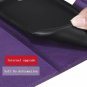 Samsung J8 Case Wallet Premium Leather Magnetic Protective Card Holder Purple