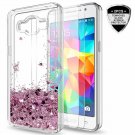 Fo Galaxy Grand Prime Case Tempered Glass Screen Protector Girls Rose Gold