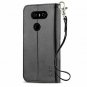 For LG V35/LG V35/V30S/V30S Case Wallet Stand Slip Fit Heavy Duty Black