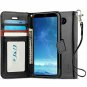For LG V35/LG V35/V30S/V30S Case Wallet Stand Slip Fit Heavy Duty Black