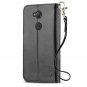 For Xperia XA2 Ultra Case Wallet Stand Slim Fit Heavy Duty Flip Cover Black