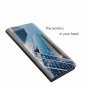 For Samsung J8 2018 Case Mirror Design Clear View Flip Bookstyle Protecter Rose
