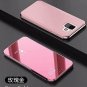 For Samsung J8 2018 Case Mirror Design Clear View Flip Bookstyle Protecter Rose