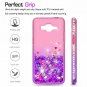 Fo Galaxy Grand Prime Case Tempered Glass Screen Protector Girls Pink/Purple