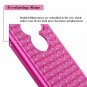 For LG V30 Case Bling Studded Rhinestone Crystal Hybrid Armor Cover Hot Pink