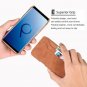 For Galaxy S9 Plus Wallet Case Ultra Slim Business Style Premium Scratch Brown