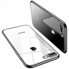 For iPhone 7/8 Plus Case Soft Cover with Electroplated Frame Ultra Slim