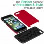 For iPhone 6 / 6s Case CellEver Dual Guard Protective ShockAbsorbing Red
