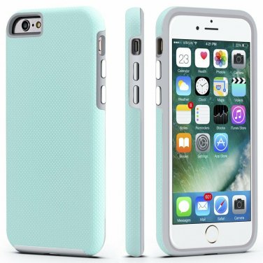 For iPhone 6 / 6s Case CellEver Dual Guard Protective ShockAbsorbing Mint