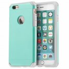 For iPhone 6/6s Case ImpactStrong Heavy Duty Dual Layer Protection Light Mint