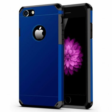 For iPhone 6/6s Case ImpactStrong Heavy Duty Dual Layer Protection Navy Blue