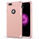 For iPhone 6/6s Case ImpactStrong Heavy Duty Dual Layer Protection Rose Pink