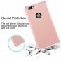 For iPhone 6/6s Case ImpactStrong Heavy Duty Dual Layer Protection Rose Pink