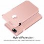 For iPhone 6/6s Case ImpactStrong Heavy Duty Dual Layer Protection Rose Pink