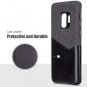 For Samsung Galaxy S9 Plus Case Sea Island Cotton Fabric Slim Hard Back Black