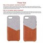 For Samsung Galaxy S9 Plus Case Sea Island Cotton Fabric Slim Hard Light Brown
