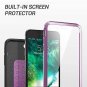 For iPhone7/8 Plus Case Built-in Screen Protector Protection Shockproof Purple