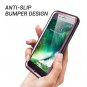 For iPhone7/8 Plus Case Built-in Screen Protector Protection Shockproof Purple