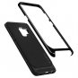 For Samsung Galaxy S9 Plus Case Flexible Herringbone Protection Hybrid Black