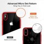 For iPhone Xs Max Case Crystal Clear Thin Cover Electroplated Edge Slim Case