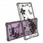 For Galaxy Note 9 Case Shockproof Hard PCTPU Bumper Black Flower Crystal