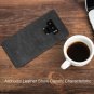 For Samsung Galaxy Note 9 Case Slim PU Leather Vintage Shockproof Black