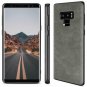 For Samsung Galaxy Note 9 Case Slim PU Leather Vintage Shockproof Gray