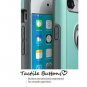 For iPhone 7/8 Plus case Shock Absorbent Protective Sot Teal Gray