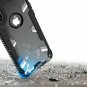 For iPhone X Case Military Grade Drop Proton Tested with Tempered Black Clear