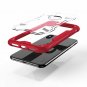 For iPhone X Case Military Grade Drop Proton Tested with Tempered Glass RED