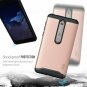 For Nokia 6.1 Case with Heavy Duty Extreme Protection Rugged Slim Rose Gold