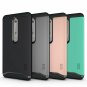 For Nokia 6.1 Case with Heavy Duty Extreme Protection Rugged Slim Rose Gold