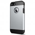 iPhone 5/5S/SE Case Heavy Duty Protection Air Cushion Technology Satin Silver