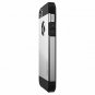 iPhone 5/5S/SE Case Heavy Duty Protection Air Cushion Technology Satin Silver