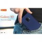 Samsung Galaxy S9 Case Hard Plastic Ultra Thin Matte Finish Grip Blue