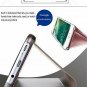 For Galaxy A7 2018 A750 Case Mirror Design Clear Flip Bookstyle Luxury Black
