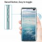 For Samsung Galaxy S10 Plus Case Slim Bumper Clear Flexible TPU White Flower