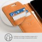Samsung Galaxy Note 9 Case Luxury Genuine Leather Wallet Viewing Stand Brown