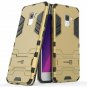 For Galaxy S8 Plus Case Hybrid Slim Fit Phone Cover Case with Kickstand Gold