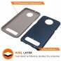 For Motorola Moto Z3/Z3 Play Case AntiScratch AntiFingerprint Protective Blue