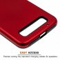 For Motorola Moto Z3/Z3 Play Case AntiScratch AntiFingerprint Protective Red