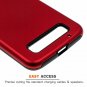 For Motorola Moto Z3/Z3 Play Case AntiScratch AntiFingerprint Protective Red