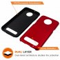 For Motorola Moto Z3/Z3 Play Case AntiScratch AntiFingerprint Protective Red