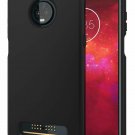 For Motorola Moto Z3/Z3 Play Case AntiScratch AntiFingerprint Protective Black