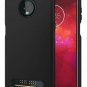 For Motorola Moto Z3/Z3 Play Case AntiScratch AntiFingerprint Protective Black