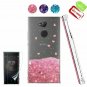 For Sony Xperia XA2 Ultra Case Cute Glitter Series Flowing Sparkle Bling Pink