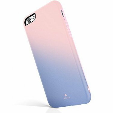 For iPhone 6/6s Case High Impact Flexible Silicon Sleek Rose Quartz Serenity