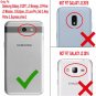 For Galaxy J3 2017 Case Holster HD Screen Protector Cover Shock Absortion Green