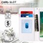 for iPhone 7/iPhone 8 Case Flip Folio Leather Wallet Credit Card Pockets Rose