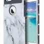 For iPhone 6/6S Case Slim Fit Hybrid Dual Layer Scratch Resistant Marble)